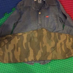 Button down and joggers